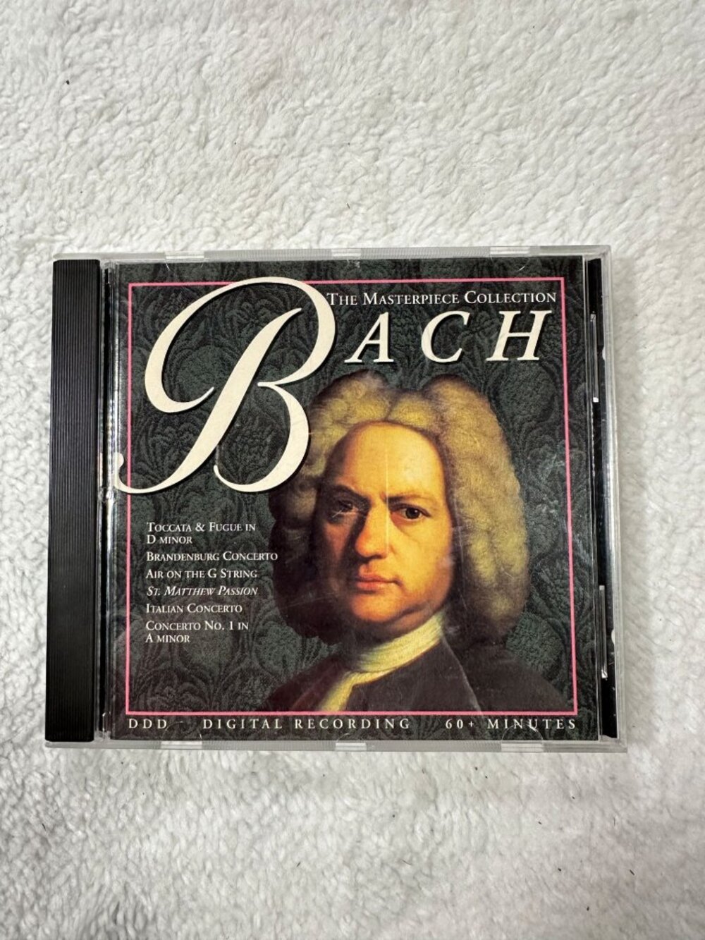 Johann Sebastian Bach The Masterpiece Collection CD Digital Recording USA